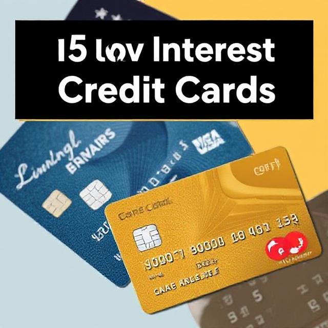 The 5 Best Low Interest Credit Cards for 2025